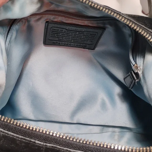 Coach Kristin 16808 Hobo Shoulder Bag W/silver-tone hardware and dual straps. - Picture 8 of 10